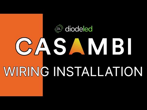 Casambi Controller Wiring Installation