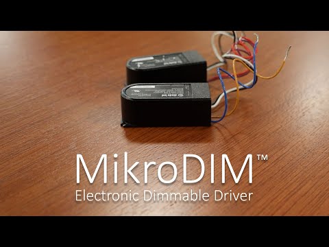 MikroDim Electronic Dimmable LED Driver