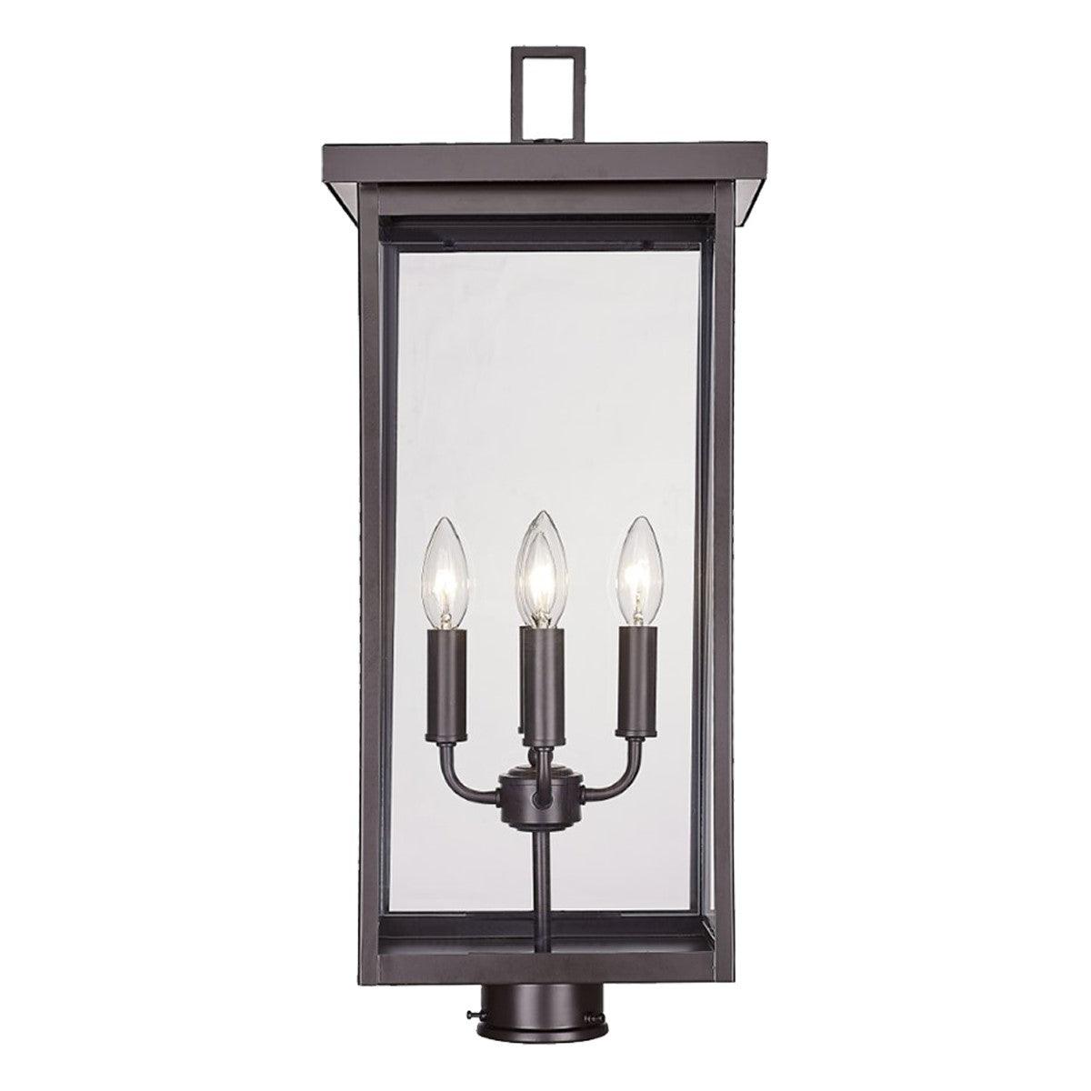 Barkeley 26 in. 4 Lights Lantern Head Powder Coated Bronze Finish - Bees Lighting