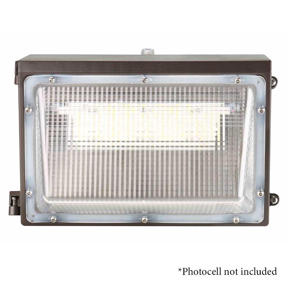 LED Wall Pack, 27 Watts, 3450 Lumens, 5000K, 120-277V - Bees Lighting