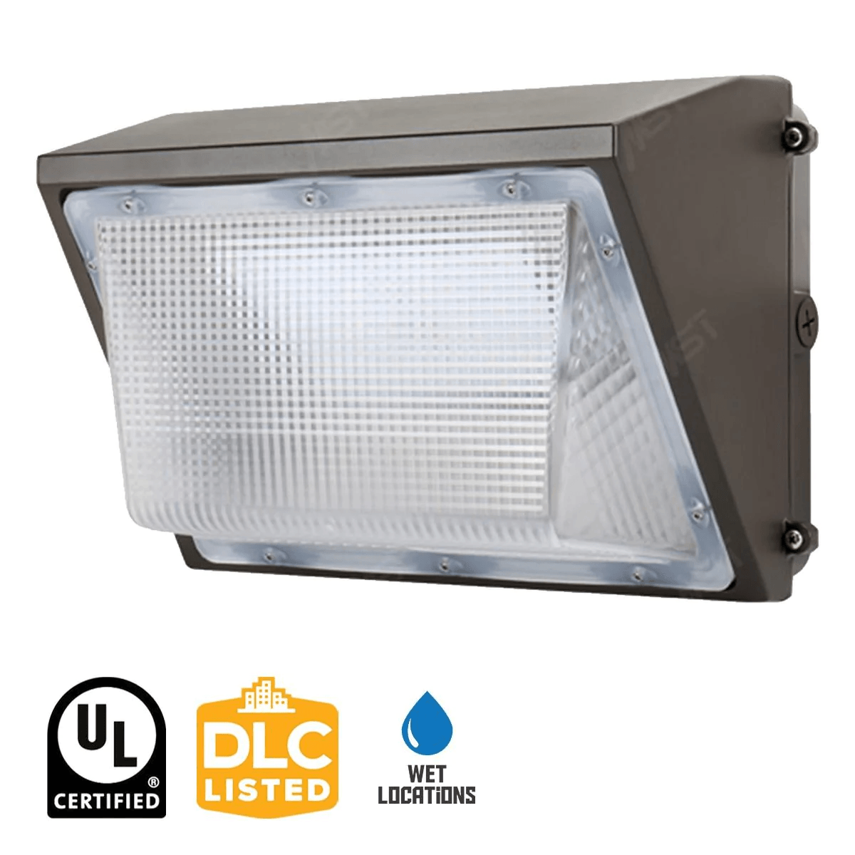 LED Wall Pack, 40 Watts, 5100 Lumens, 5000K, 120-277V - Bees Lighting